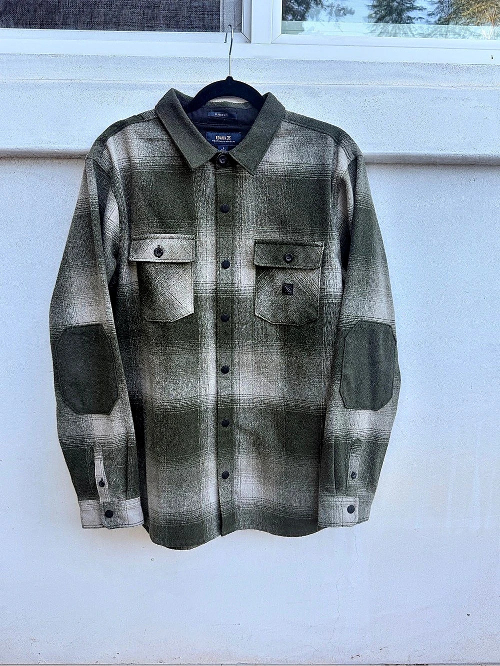 Roark The Artifact of Adventure Plaid Shirt Size Large Like New
